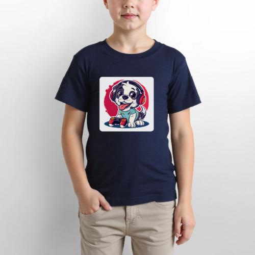 Puppy: Playful Paws Gaming Buddy - Gildan Ultra Cotton Youth T-Shirt