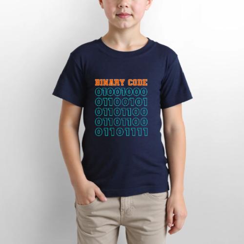 Say Hello in Binary code - Gildan Ultra Cotton Youth T-Shirt
