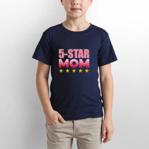 Five Stars Mom - Gildan Ultra Cotton Youth T-Shirt