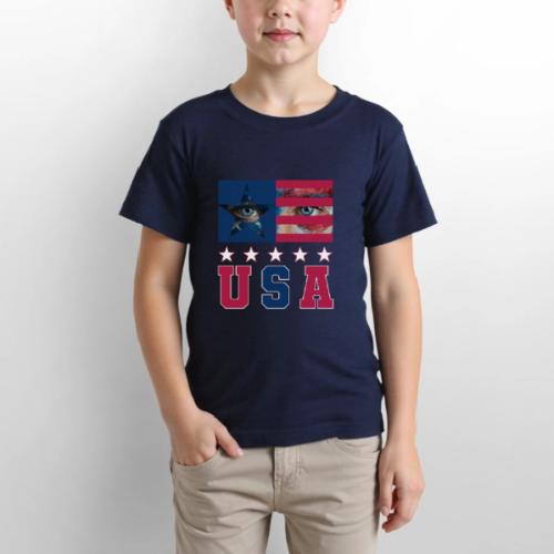 Stars and Vision USA - Gildan Ultra Cotton Youth T-Shirt