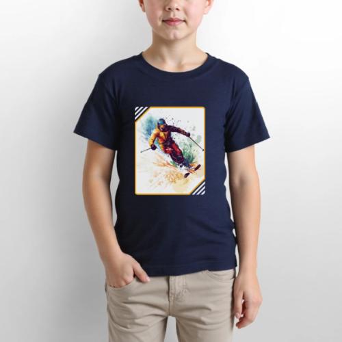 Winter Skiing Escape - Gildan Ultra Cotton Youth T-Shirt