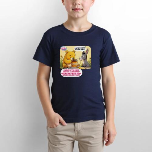 Honey Bear - Fire Tyrants - Gildan Ultra Cotton Youth T-Shirt