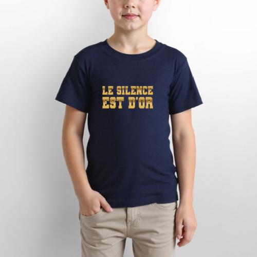 Le silence est d'or - Gildan Ultra Cotton Youth T-Shirt