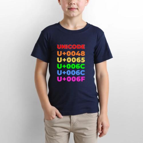 Hello, in unicode - Gildan Ultra Cotton Youth T-Shirt