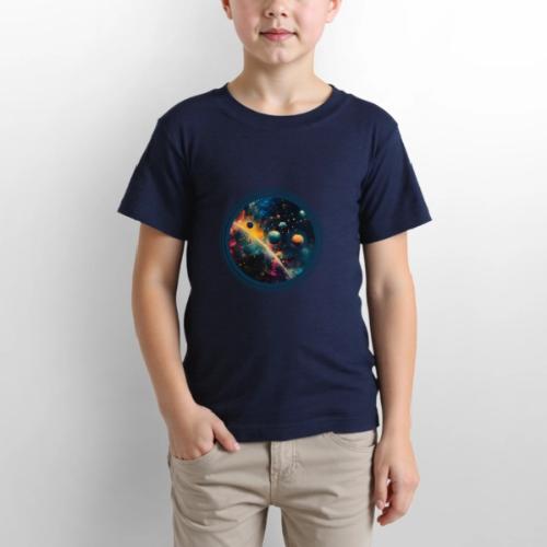 Painted Planetscape - Gildan Ultra Cotton Youth T-Shirt