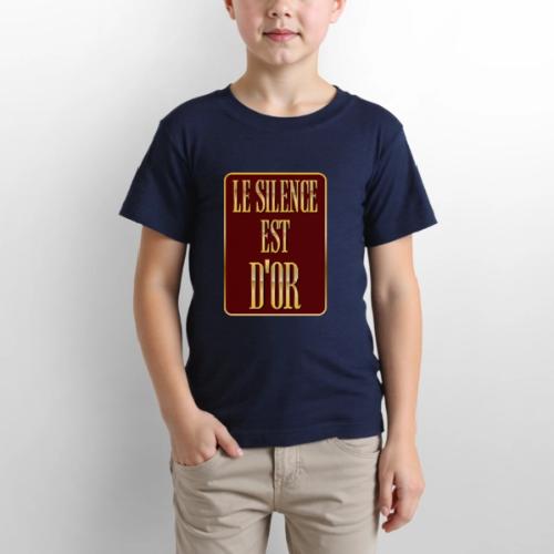 Silence is golden - Gildan Ultra Cotton Youth T-Shirt