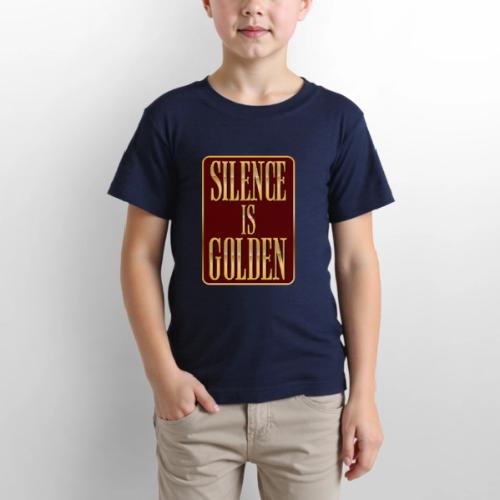 Silence Is Golden - Gildan Ultra Cotton Youth T-Shirt