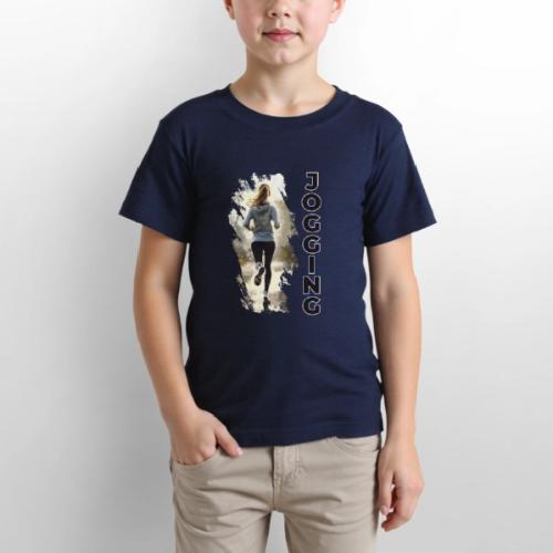 Jogging: Run into Motion - Gildan Ultra Cotton Youth T-Shirt
