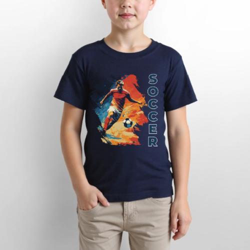 Soccer Action Pulse - Gildan Ultra Cotton Youth T-Shirt