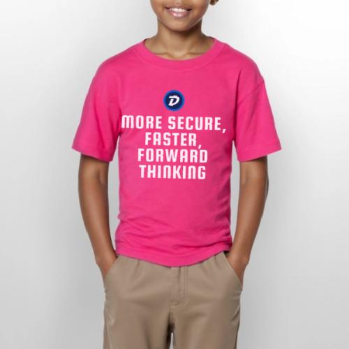 Digibyte. More secure, faster, forward thinking - Gildan Ultra Cotton Youth T-Shirt