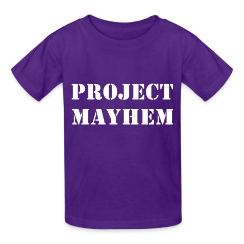 Project Mayhem - Gildan Ultra Cotton Youth T-Shirt