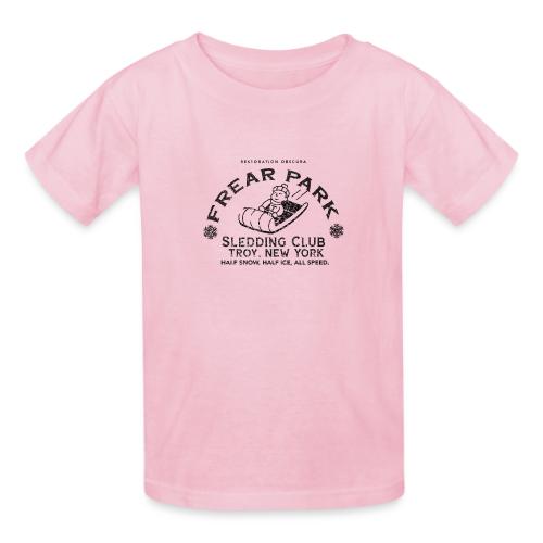RO Frear Park Sledding Club Distressed Dark - Gildan Ultra Cotton Youth T-Shirt