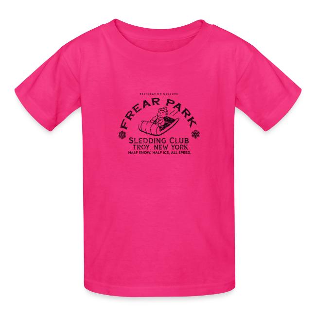 RO Frear Park Sledding Club Distressed Dark