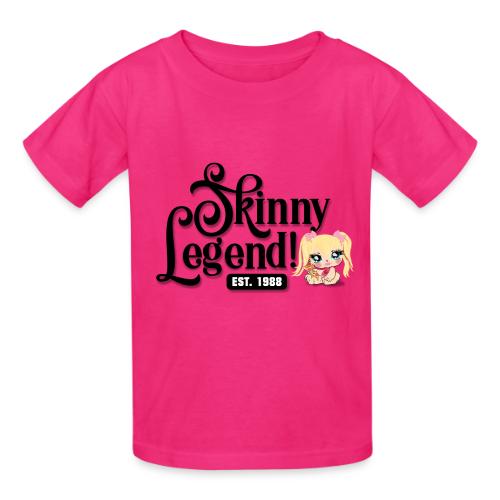 Skinny Legend_onwhite - Gildan Ultra Cotton Youth T-Shirt