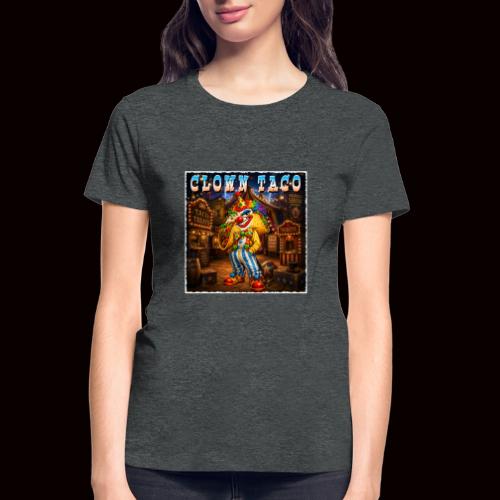The Clown Taco Circus Humor Character - Gildan Ultra Cotton Ladies T-Shirt
