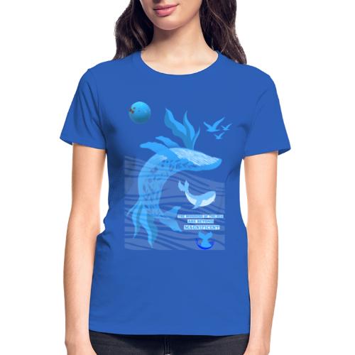 The Wonders Of The Sea - Gildan Ultra Cotton Ladies T-Shirt