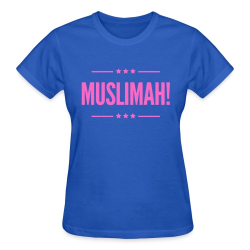 Muslimah! (Pink) - Gildan Ultra Cotton Ladies T-Shirt