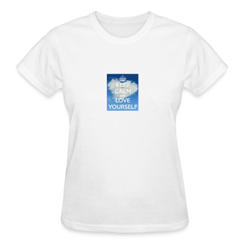 Keep calm and love yourself - Gildan Ultra Cotton Ladies T-Shirt