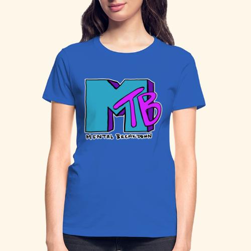 Mental Breakdown in the 90's - Gildan Ultra Cotton Ladies T-Shirt