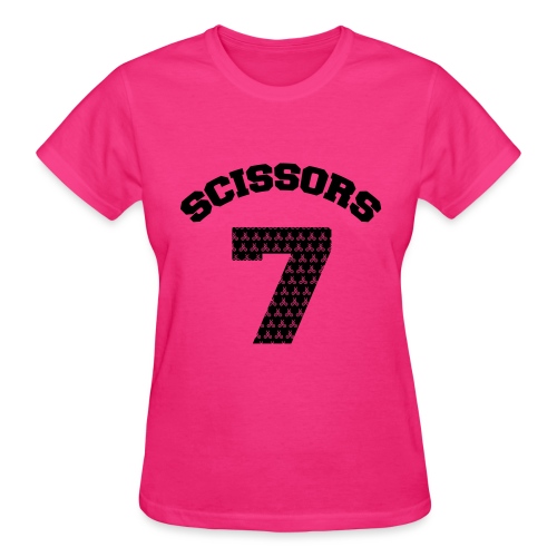 Scissors Seven - Gildan Ultra Cotton Ladies T-Shirt