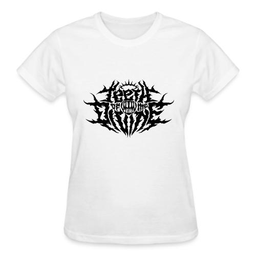 Teeth Of The Divine Logo BLACK - Gildan Ultra Cotton Ladies T-Shirt