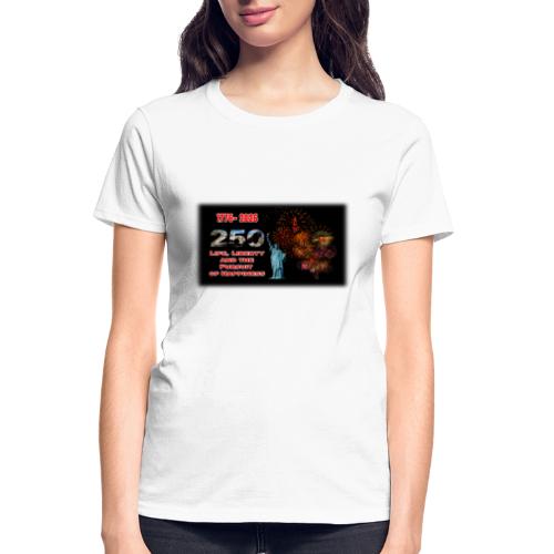 1776 - 2026 - 250 Years USA | Fireworks - Gildan Ultra Cotton Ladies T-Shirt