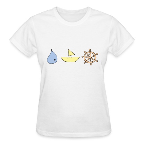 Drop, ship, dharma - Gildan Ultra Cotton Ladies T-Shirt