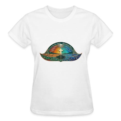 Easter Cast the Net Again T Shirt, abundance Gift - Gildan Ultra Cotton Ladies T-Shirt