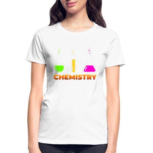 Chemistry: Elements in Motion - Gildan Ultra Cotton Ladies T-Shirt