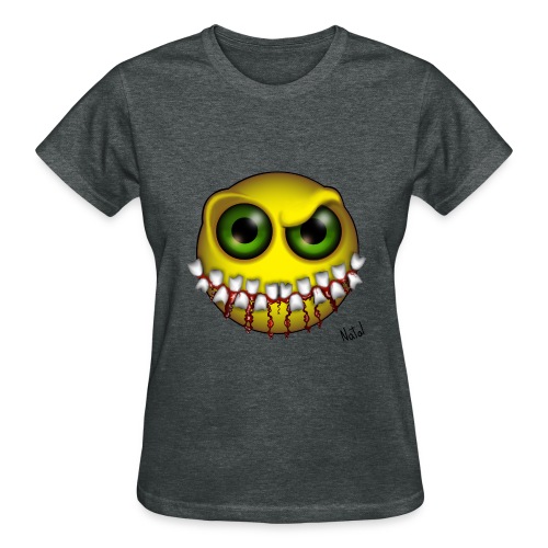 Smilez (Silly Facez) - Gildan Ultra Cotton Ladies T-Shirt