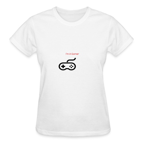 I'm A Gamer - Gildan Ultra Cotton Ladies T-Shirt