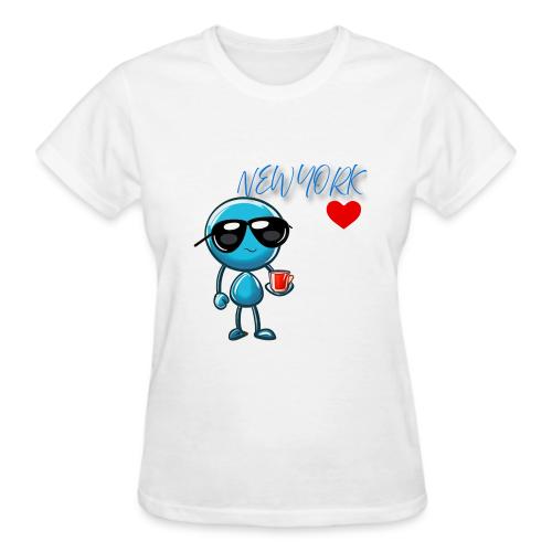 Smoon City_New York - Gildan Ultra Cotton Ladies T-Shirt
