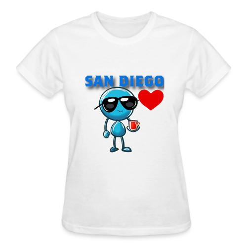 Smoon City_San Diego - Gildan Ultra Cotton Ladies T-Shirt