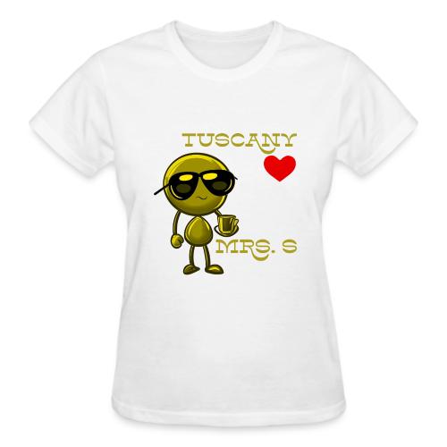 Smoon City_Tuscany Mrs. S - Gildan Ultra Cotton Ladies T-Shirt