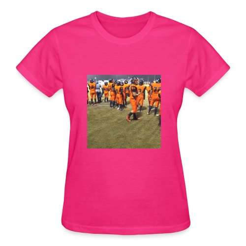 Football team - Gildan Ultra Cotton Ladies T-Shirt