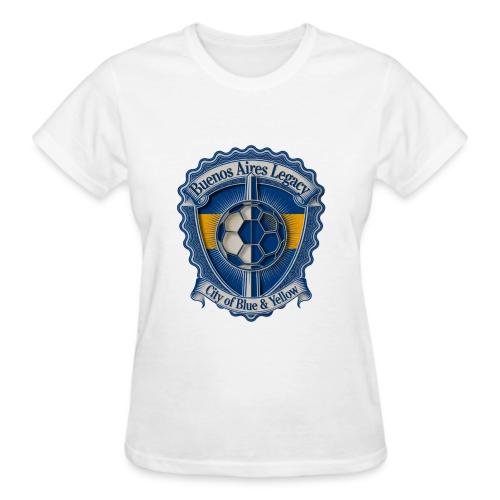 Buenos Aires Legacy T Shirt, Soccer City Pride Gif - Gildan Ultra Cotton Ladies T-Shirt