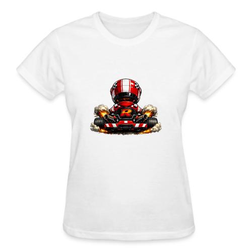 Carcadelogoracerback - Gildan Ultra Cotton Ladies T-Shirt