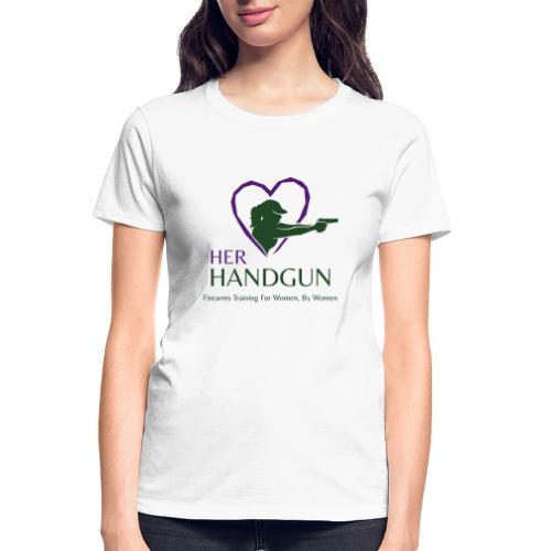 Her Handgun Logo and Tag Line - Gildan Ultra Cotton Ladies T-Shirt