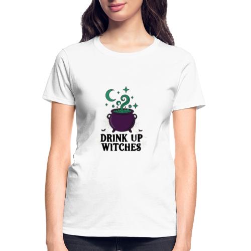 Drink Up Witches t-shirt - Gildan Ultra Cotton Ladies T-Shirt
