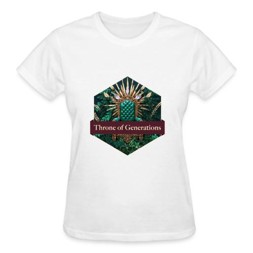 Women’s Day Vine Throne T Shirt, Gift for Grandma - Gildan Ultra Cotton Ladies T-Shirt