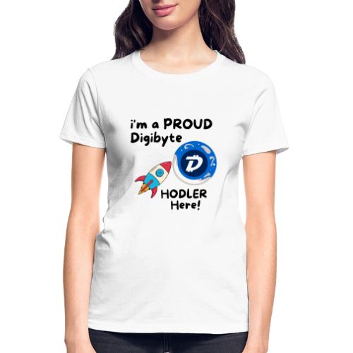 Digibyte Hodler - Gildan Ultra Cotton Ladies T-Shirt