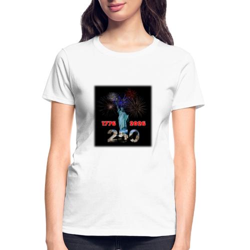 1776 - 2026 - 250 Years USA | Fireworks - Gildan Ultra Cotton Ladies T-Shirt