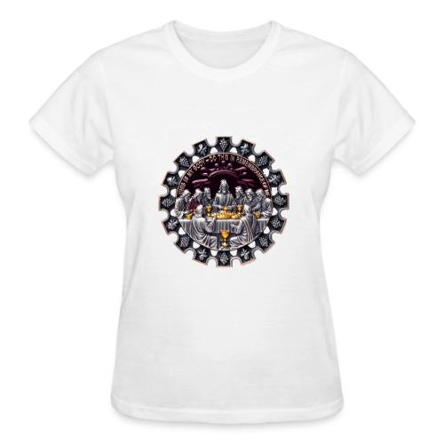 Last Supper Communion T Shirt, Faith Gift - Gildan Ultra Cotton Ladies T-Shirt