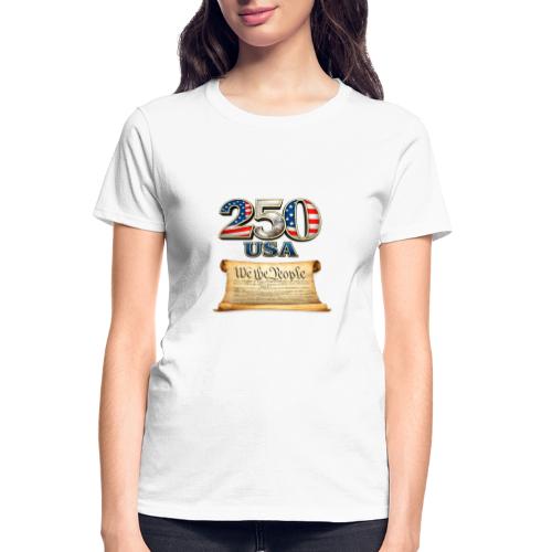 250th anniversary celebration of America - Gildan Ultra Cotton Ladies T-Shirt