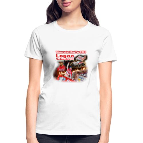 Logan Schuchart #LetsRaceTwo Winner - Gildan Ultra Cotton Ladies T-Shirt