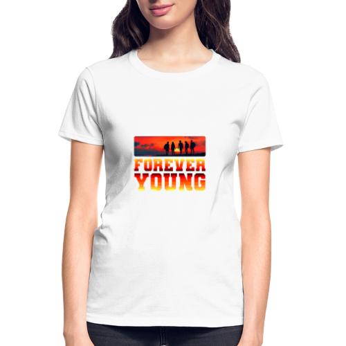 Forever Young - Gildan Ultra Cotton Ladies T-Shirt