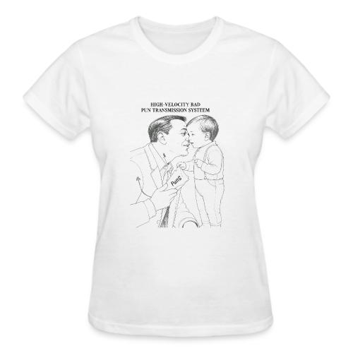 Dad Joke Blueprint T-Shirt - Gildan Ultra Cotton Ladies T-Shirt
