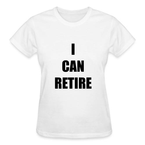 retire - Gildan Ultra Cotton Ladies T-Shirt