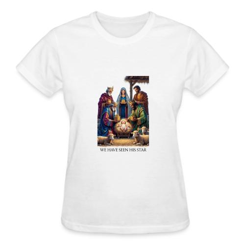 Three Wise Men T-Shirt - Gildan Ultra Cotton Ladies T-Shirt