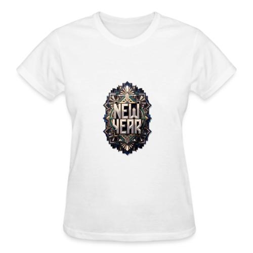 Evergreen New Year T-Shirt - Gildan Ultra Cotton Ladies T-Shirt